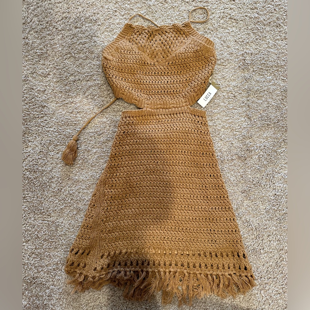 NWT VICI crochet dress